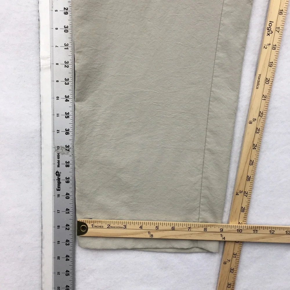 VINTAGE Nike ACG Mens Convertible Cargo Pants Beige Hiking Outdoor Size 34 M